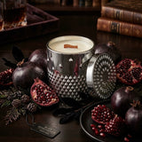 Rockstud Christmas Candle