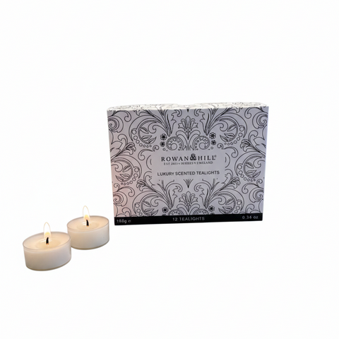 Velvet Peony & Oud Tealights - Set of 12