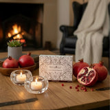 Black Pomegranate Tealights - Set of 12