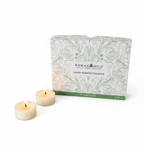 Lime, Basil & Mandarin Tealights - Set of 12