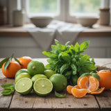 Lime, Basil & Mandarin Tealights - Set of 12