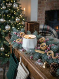 Picasso Christmas Candle
