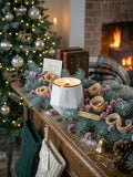 Picasso Christmas Candle