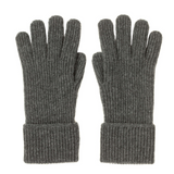 Men's Cashmere Ribbed Gloves