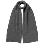 Ribbed Knitted Cashmere Scarf