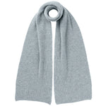 Ribbed Knitted Cashmere Scarf