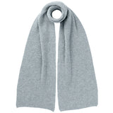 Ribbed Knitted Cashmere Scarf