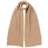 Ribbed Knitted Cashmere Scarf